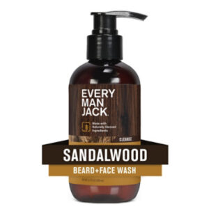 Every Man Jack Sandalwood Beard And Face Wash For Men - 6.7 Fl. Oz.