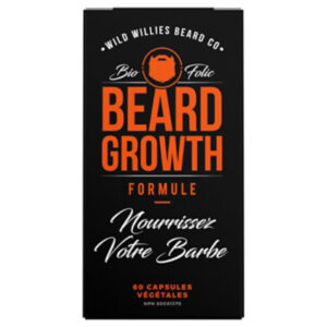 Wild Willies Beard Growth Vit Supplement - 60 CT