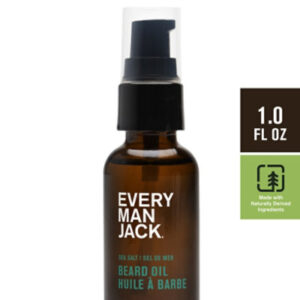 Every Man Jack Sea Salt Fragrance Beard Oil For Men - 1 Oz