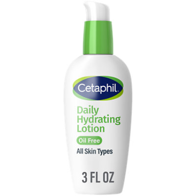 Cetaphil Daily Oil-Free Hydrating Lotion Combination Sensitive Skin - 3 Fl. Oz.