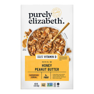 Purely Elizabeth Honey Peanut Butter Superfood Cereal with Vitamin D - 11 Oz