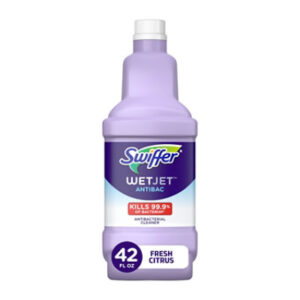 Swiffer Wetjet Antibacterial Fresh Citrus Floor Cleaner - 42.2 Fl. Oz.