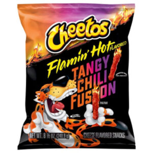 Cheetos Crunchy Hot Chili Fusion Cheese Flavored Snacks - 8.5 Oz