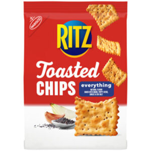 RITZ Toasted Chips Everything Crackers - 8.1 Oz