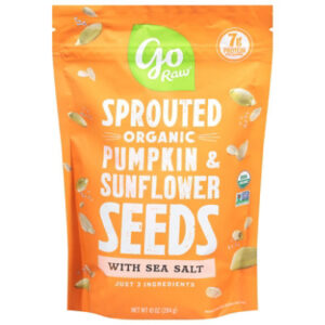 Go Raw Organic Sprouted Sunflower And Pumpkin Seeds - 10 Oz