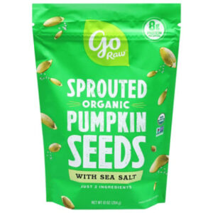 Go Raw Sprouted Pumpkin Seeds With Seasalt - 10 Oz