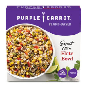 Purple Carrot Sweet Corn Elote Bowl - 10.75 Oz