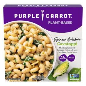 Purple Carrot Plant Based Cavatappi Spinach Artichoke - 10.75 Oz