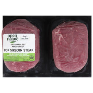 Open Nature Boneless Beef Steak Top Sirloin - 14 Oz