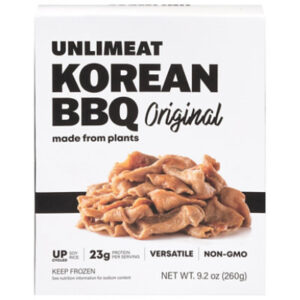 UNLIMEAT Plant Based Original Korean Bbq Box - 9.2 Oz