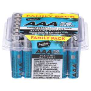 Signature SELECT AAA Battery - 36 Count