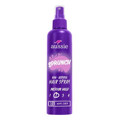 Aussie Sprunch Non-Aerosol Hair Spray for Curly Hair and Wavy Hair - 8.5 Fl. Oz.