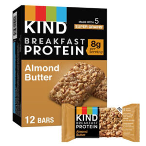 KIND Breakfast Almond Butter Gluten Free Breakfast Bars - 6-1.76 Oz