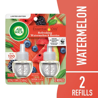 Air Wick Piso Rfl Watermelon & Berries 2-.67 Fl Oz - 2-.67 Fl. Oz.
