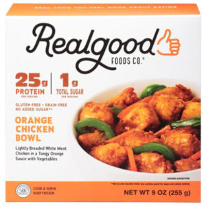Real Good Foods Bowl Orange Chicken - 9 Oz