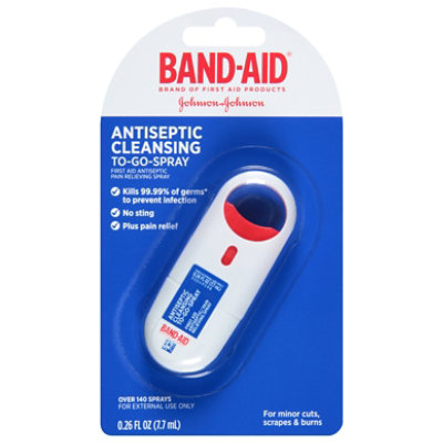 Band-Aid First Aid Antiseptic Cleansing To-Go-Spray - 26 Fl.Oz.
