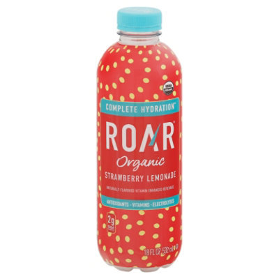 Roar Beverage Strawberry Lemonade - 18 Fl. Oz.