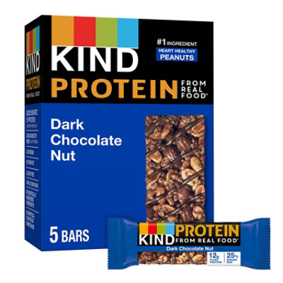 KIND Protein Dark Chocolate Nut Protein Bars - 5-1.76 Oz