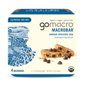 Go Macro 4Count Oatmeal Choc Chip 4 Count - 2.3 Oz