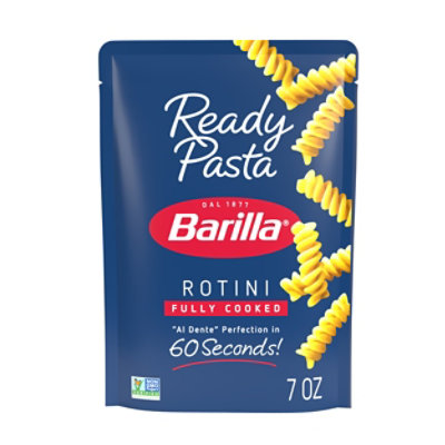 Barilla Ready Pasta Fully Cooked Rotini - 7 Oz