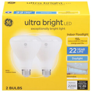 Ge 150w Indoor Flood Dl - 2 Count
