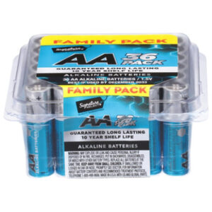 Signature SELECT Aa Battery - 36 Count