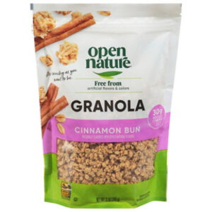 Open Nature Cinnamon Bun Granola - 12 Oz