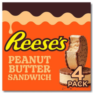 Reese's Frozen Dairy Dessert Sandwich Peanut Butter - 4 Oz.