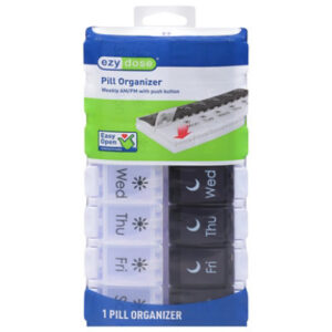 Apothecary Ezy Dose Pill Planner Am/pm B/w - Each