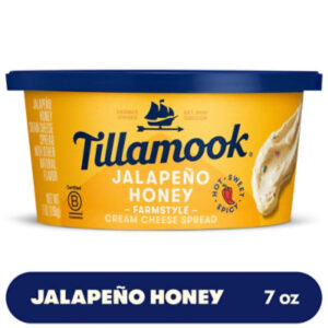 Tillamook Jalapeno Honey Cream Cheese Spread - 7 Oz