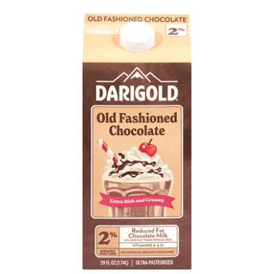 Darigold Chocolate Old Fashion 2% Reduced Fat Ultra-pasteurized Milk - 59 Fl. Oz.