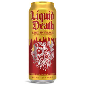 Liquid Death Rest In Peach Tea - 19.2 FZ