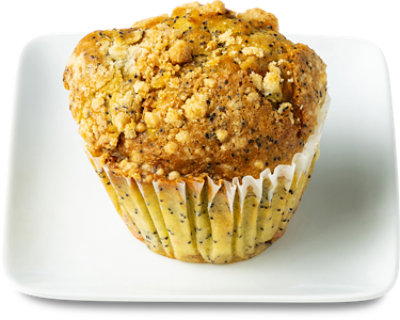 Lemon Poppy Seed Muffin - Each (available between 6 AM to 2 PM)