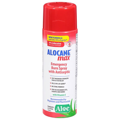 Alocane Emergency Burn Spray - 3.5 FZ