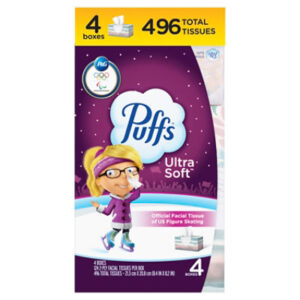 Puffs Ultra Soft - 4-124 Count