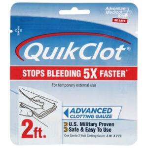 QuikClot 3x2 Inch Gauze - Each