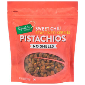 Signature Select/Farms Sweet Chili Shelled Pistachios - 9 Oz