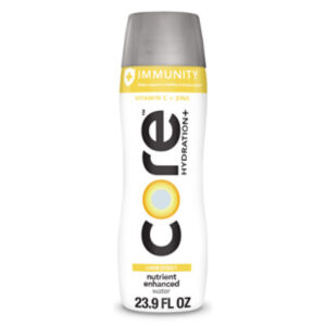 CORE Hydration Immunity Lemon Extract Nutrient Enhanced Water Bottle - 23.9 Fl. Oz.