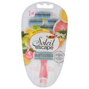 Bic Shvr Soleil Escape 4b Cit 4pk - 4 CT