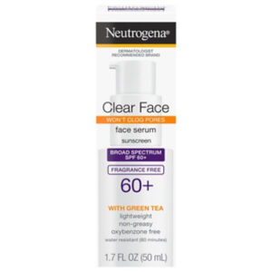 Ntg Clear Face Serum Snscrn Spf60 1.7fz - 1.7 FZ