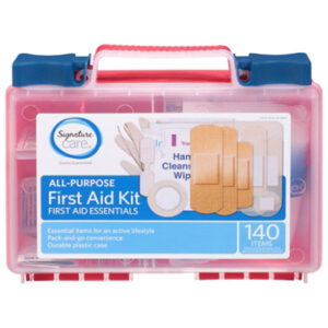 Signature Select/Care 140 Piece All Purpose First Aid Kit Each - Each