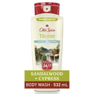 Old SpiceTimber With Sandalwood Face And Body Wash - 18 Fl. Oz.