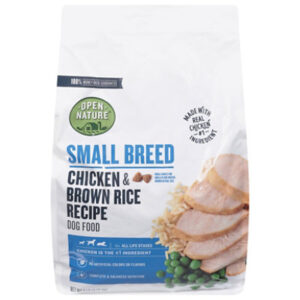 Open Nature Chicken Brown Rice Small Breed Dog Food Bag 6 Pound - 6 LB