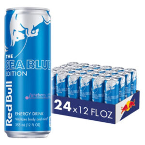 Red Bull Sea Blue Edition Energy Drink Juneberry 114mg Caffeine - 12 Fl. Oz.