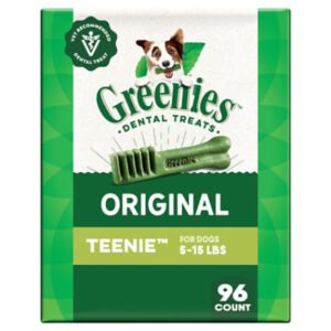 Greenies Original Teenie Natural Dental Care Chews Oral Health Dog Treats - 27 Oz