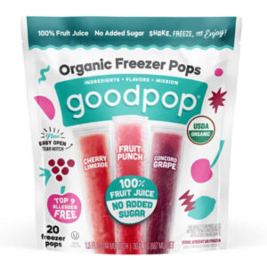 GoodPop Organic Freezer Pops 20 Count - 30 Fl. Oz.