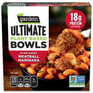 Gardein Ultimate Plant Based Meatball Marinara Bowl - 9 Oz