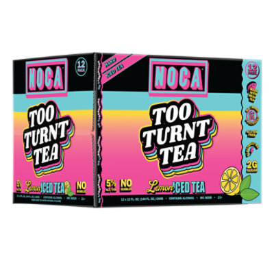 Noca Boozy Iced Tea 12pk Slim Cans - 12-12 FZ