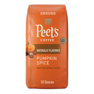 Peets Coffee Pumpkin Spice Light Roast Ground Coffee 10oz Bags - 10 OZ