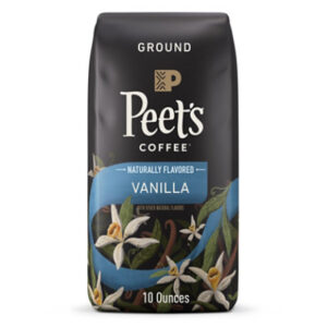 Peet's Coffee, Vanilla Light Roast Ground Coffee - 10oz Bags - 10 OZ